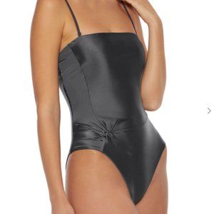 BNWT Skin The Charlize Maillot Swimsuit in Titanium (S)